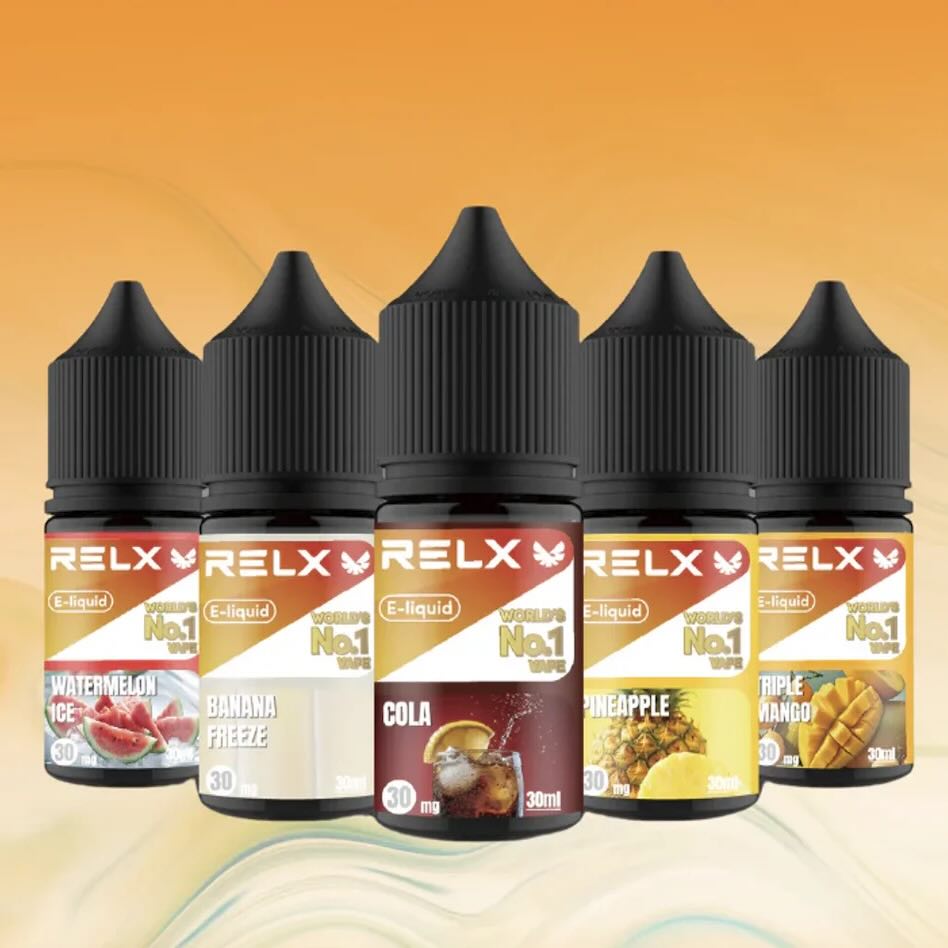 【鳳梨】Relx煙油｜悅刻丁鹽煙油｜30ml瓶裝小煙油｜10種口味現貨